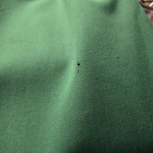 Vintage John Meyer Petite High-Waisted Green Midi Skirt - Size 8 - Picture 4 of 4